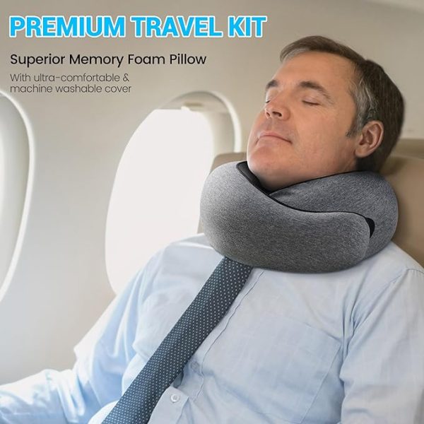 KFXFENQ Travel Pillow,Travel Neck Pillow - Image 2